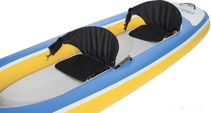 Надувная лодка GUETIO GT380KAY Inflatable Double Seat Adventuring Kayak Надувная лодка GUETIO GT380KAY Inflatable Double Seat Adventuring Kayak