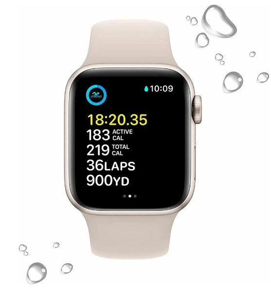 Умные часы Apple Watch SE 2 2023 40мм (сияющая звезда/сияющая звезда, S/M) Умные часы Apple Watch SE 2 2023 40мм (сияющая звезда/сияющая звезда, S/M)