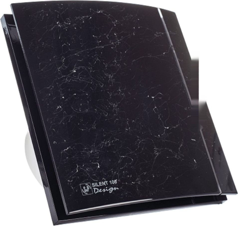 Осевой вентилятор Soler & Palau Silent-100 CHZ Marble Black Design 5210402300-434900