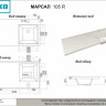 Умывальник Marko Марсал 105 R