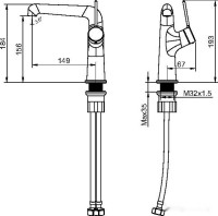 Смеситель Maxonor PL1094-9