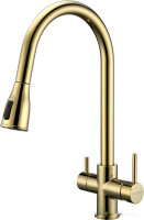 Смеситель Paulmark Lange La214212-G (золото)