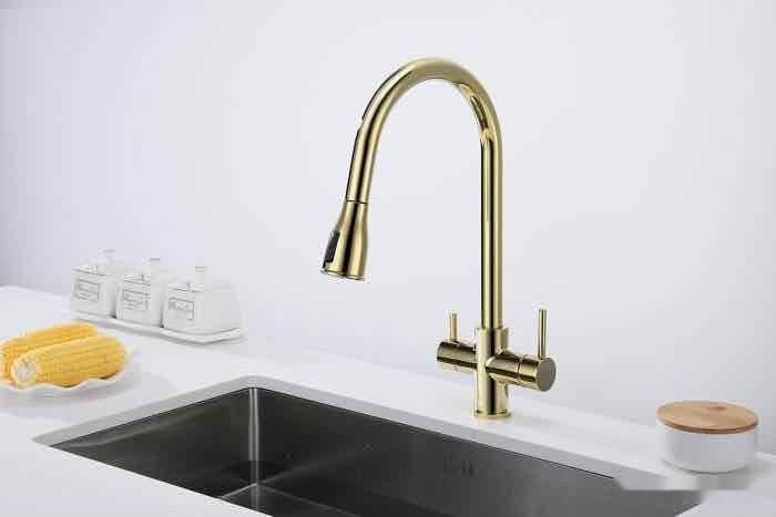 Смеситель Paulmark Lange La214212-G (золото) Смеситель Paulmark Lange La214212-G (золото)