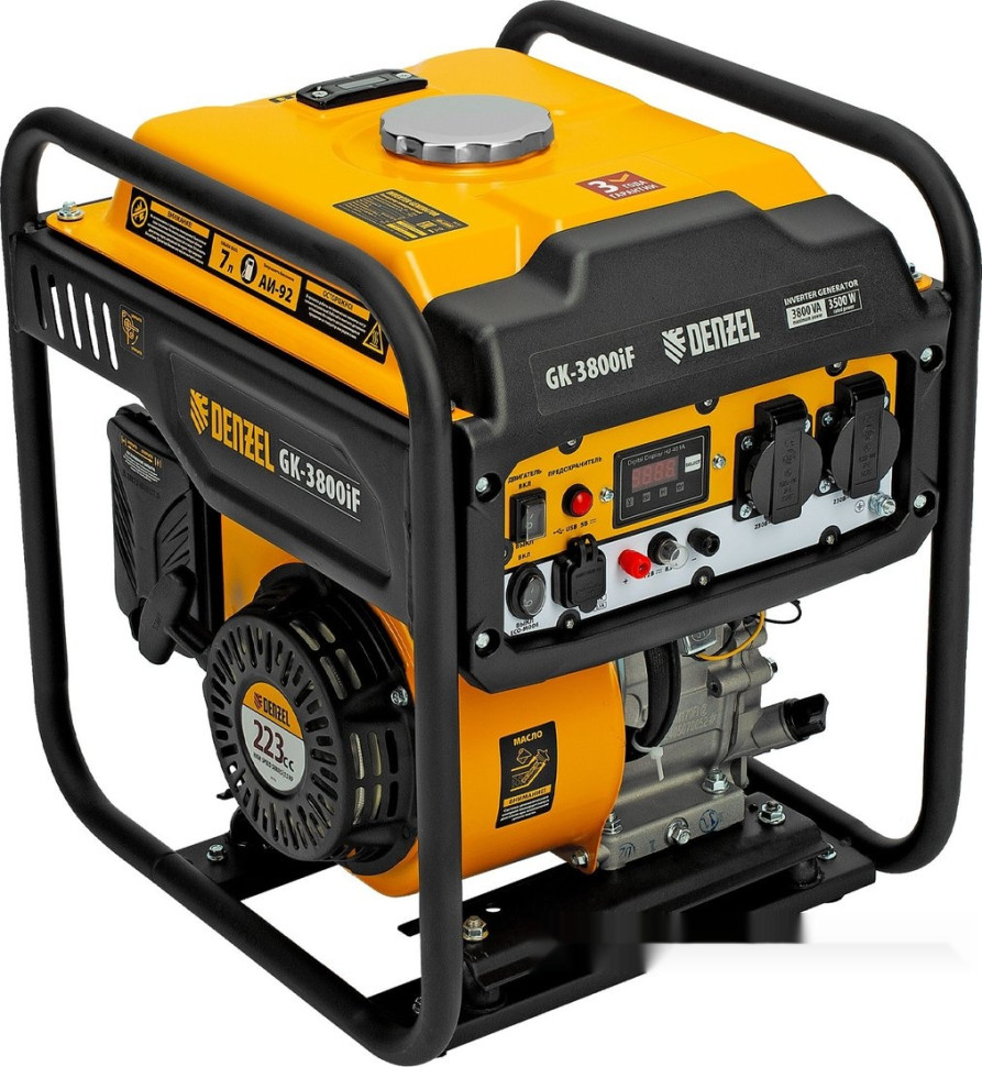 Генератор Denzel GK-3800iF Генератор Denzel GK-3800iF