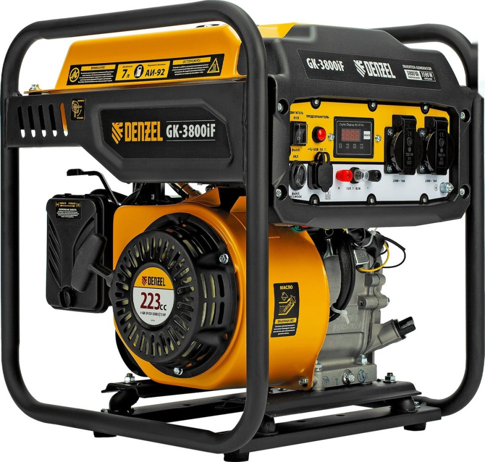 Генератор Denzel GK-3800iF Генератор Denzel GK-3800iF