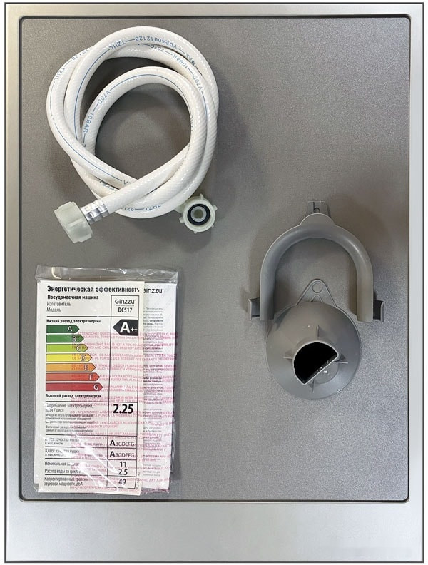 Посудомоечная машина Ginzzu DC517 Посудомоечная машина Ginzzu DC517