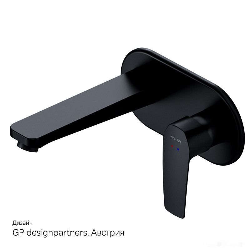 Смеситель Am.Pm Gem F90A72222 (черный)