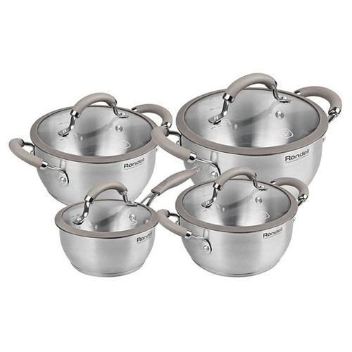 Набор кастрюль Rondell Balance RDS-756 8 пр.