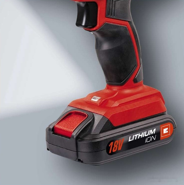 Дрель-шуруповерт Einhell TC-CD 18-2 Li 4513820 (с 2-мя АКБ, кейс) Дрель-шуруповерт Einhell TC-CD 18-2 Li 4513820 (с 2-мя АКБ, кейс)