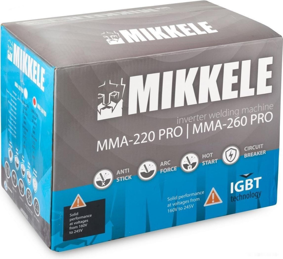 Сварочный инвертор Mikkeli MMA-260 PRO Сварочный инвертор Mikkeli MMA-260 PRO