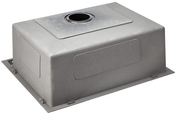 Кухонная мойка Stellar Decor S7050NB-D (нано черный) Кухонная мойка Stellar Decor S7050NB-D (нано черный)