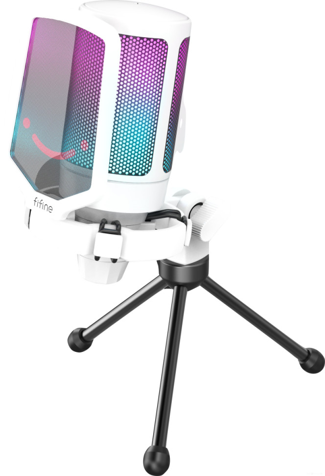 Проводной микрофон FIFINE A6V (белый)