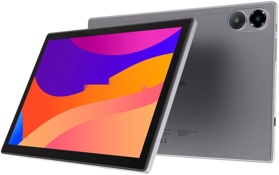 Планшет DIGMA CITI 1314C 4G (серый) Планшет DIGMA CITI 1314C 4G (серый)