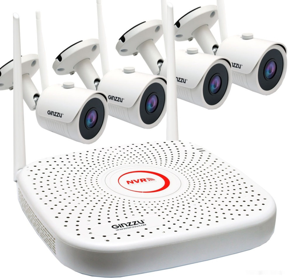 Видеорегистратор наблюдения Ginzzu HK-840W