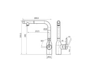 Смеситель Paulmark Viper Vi213105-CR (хром)