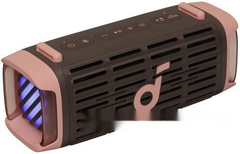 Портативная акустика Anker SoundCore Boom 3i (коричневый/розовый) Портативная акустика Anker SoundCore Boom 3i (коричневый/розовый)