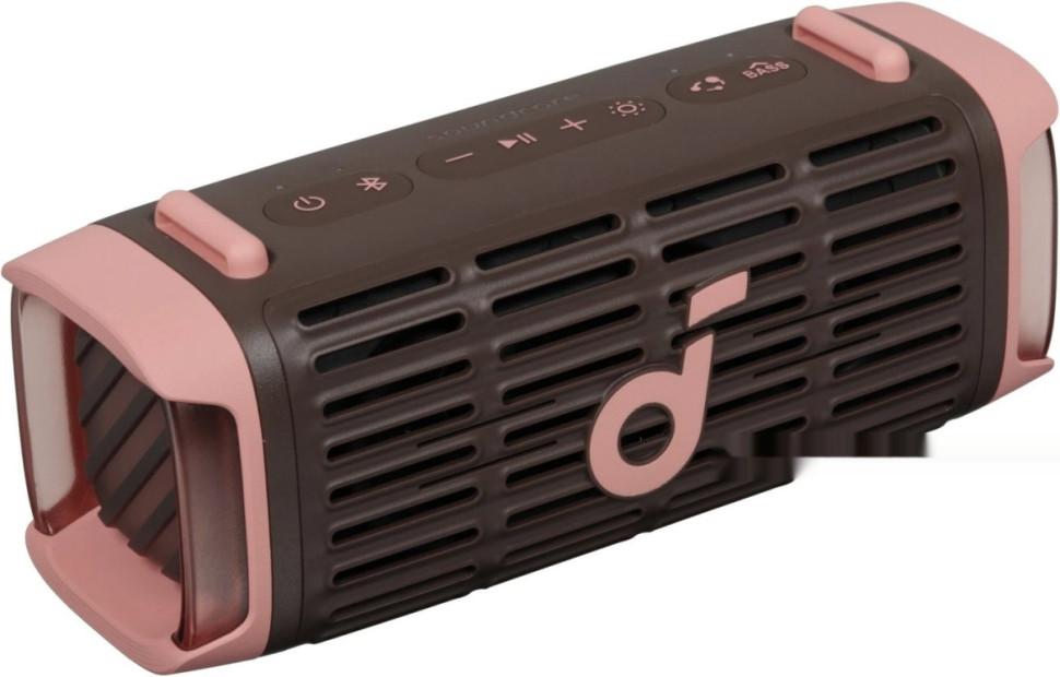 Портативная акустика Anker SoundCore Boom 3i (коричневый/розовый) Портативная акустика Anker SoundCore Boom 3i (коричневый/розовый)
