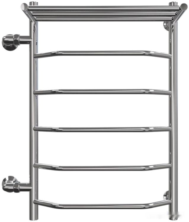 Полотенцесушитель Granula Трапеция, с полочкой боковое подключение левое 50х100 см Полотенцесушитель Granula Трапеция, с полочкой боковое подключение левое 50х100 см