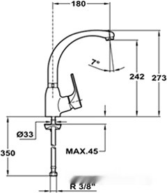 Смеситель Teka MTP 915 (469150210)