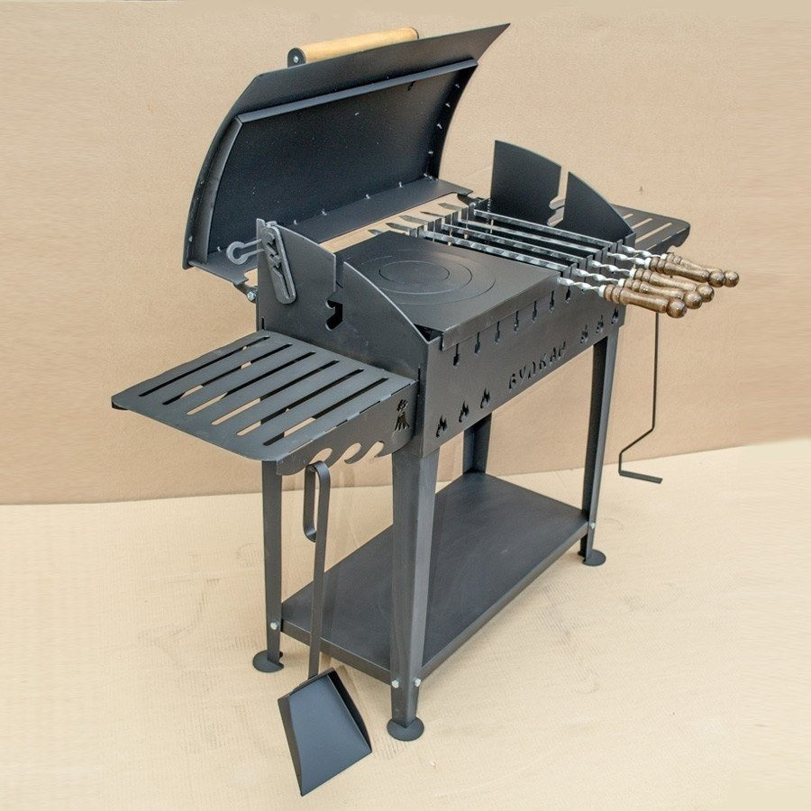 Мангал для дачи Вулкан Гриль М XL 5 мм