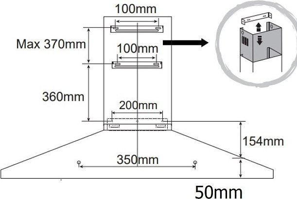 Вытяжка Evelux Favorite 60 W