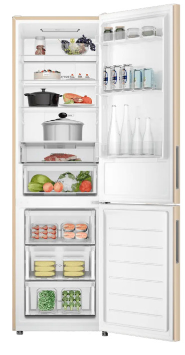 Холодильник с морозильником HAIER CEF538CGG