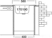 Кухонная мойка Kromevye Triton EC 196 D