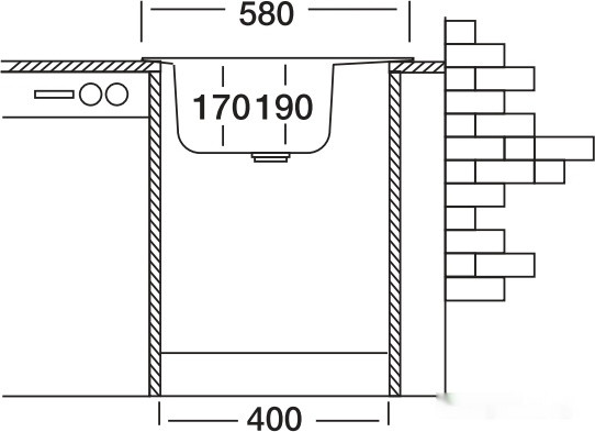 Кухонная мойка Kromevye Triton EC 196 D Кухонная мойка Kromevye Triton EC 196 D