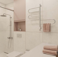 Полотенцесушитель Gloss &amp; Reiter E2.L.44x80.R3 (таймер)