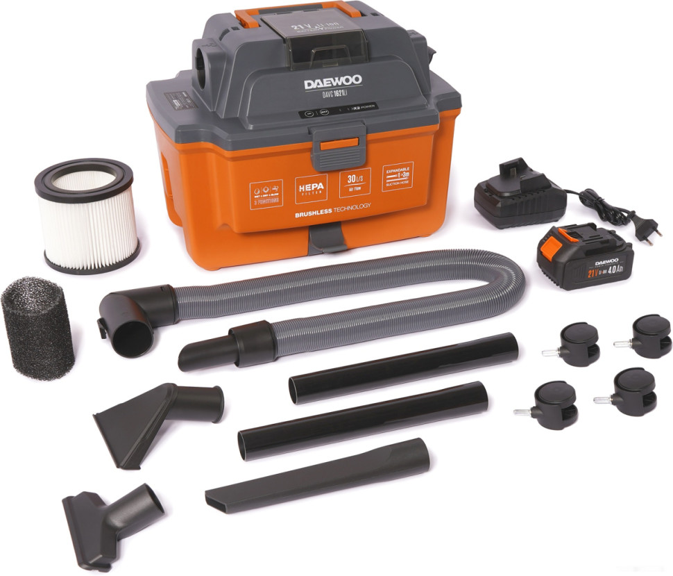 Промышленный пылесос Daewoo Power DAVC 1621Li