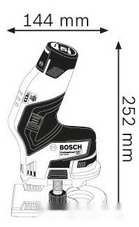 Фрезер Bosch GKF 12V-8 Professional 06016B0002 (без АКБ и кейса)