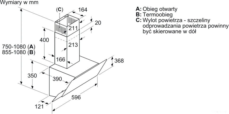 Вытяжка Bosch Serie 2 DWK065G20