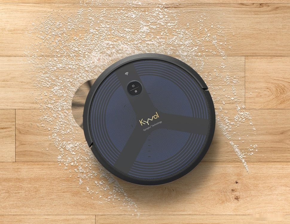 Робот-пылесос Kyvol Cybovac D6 (черный/темно-синий) Робот-пылесос Kyvol Cybovac D6 (черный/темно-синий)