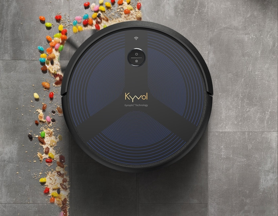 Робот-пылесос Kyvol Cybovac D6 (черный/темно-синий) Робот-пылесос Kyvol Cybovac D6 (черный/темно-синий)