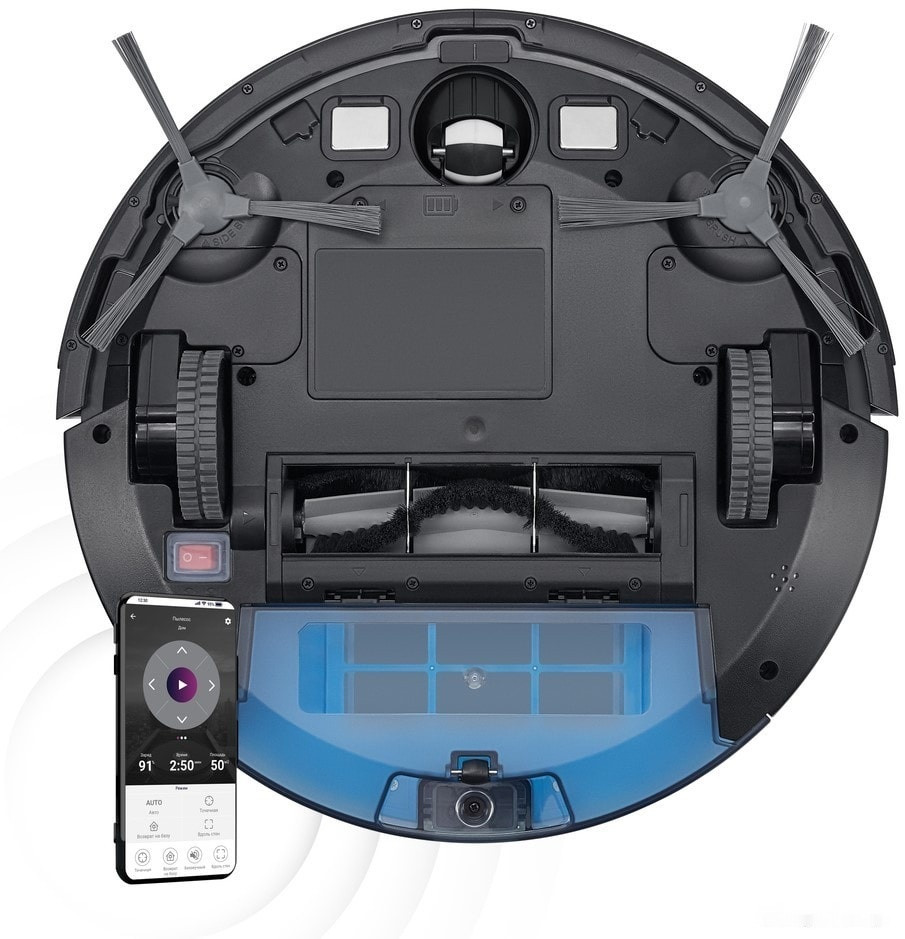 Робот-пылесос Polaris PVCR 3200 IQ Home Aqua (белый) Робот-пылесос Polaris PVCR 3200 IQ Home Aqua (белый)