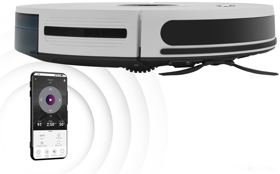 Робот-пылесос Polaris PVCR 3200 IQ Home Aqua (белый) Робот-пылесос Polaris PVCR 3200 IQ Home Aqua (белый)