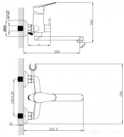 Смеситель Lemark Partner LM6513C