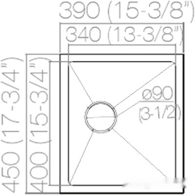 Кухонная мойка Asil AS 62 (матовая, 1.2 мм) Кухонная мойка Asil AS 62 (матовая, 1.2 мм)