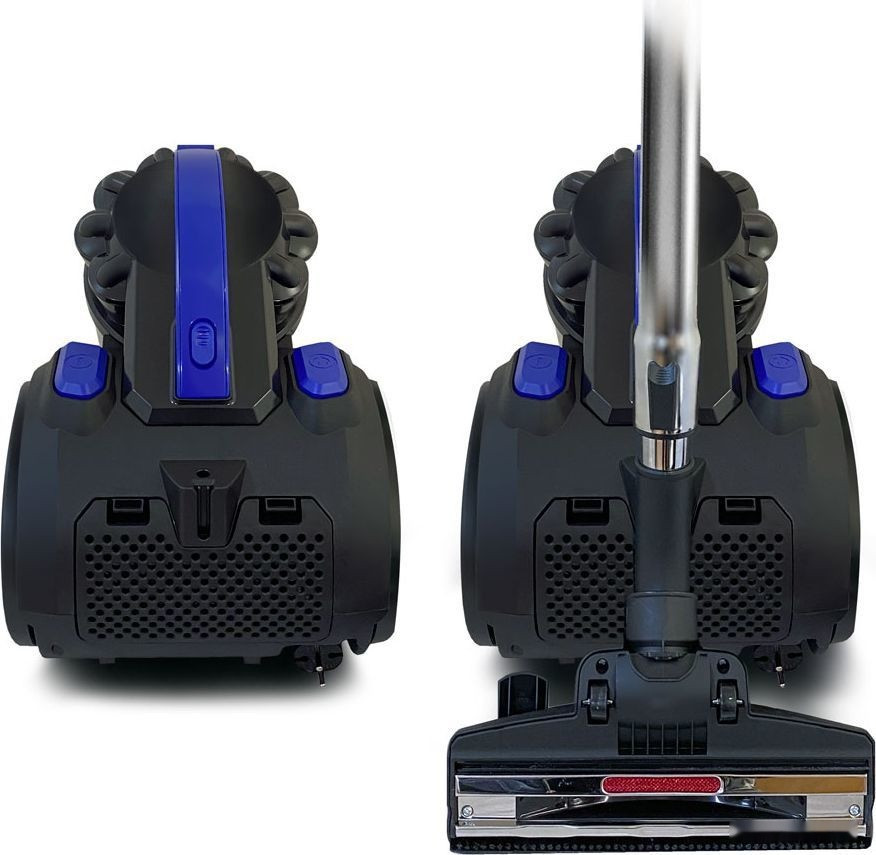 Пылесос Ginzzu VS435 (черный/синий) Пылесос Ginzzu VS435 (черный/синий)