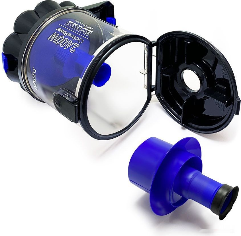 Пылесос Ginzzu VS435 (черный/синий) Пылесос Ginzzu VS435 (черный/синий)