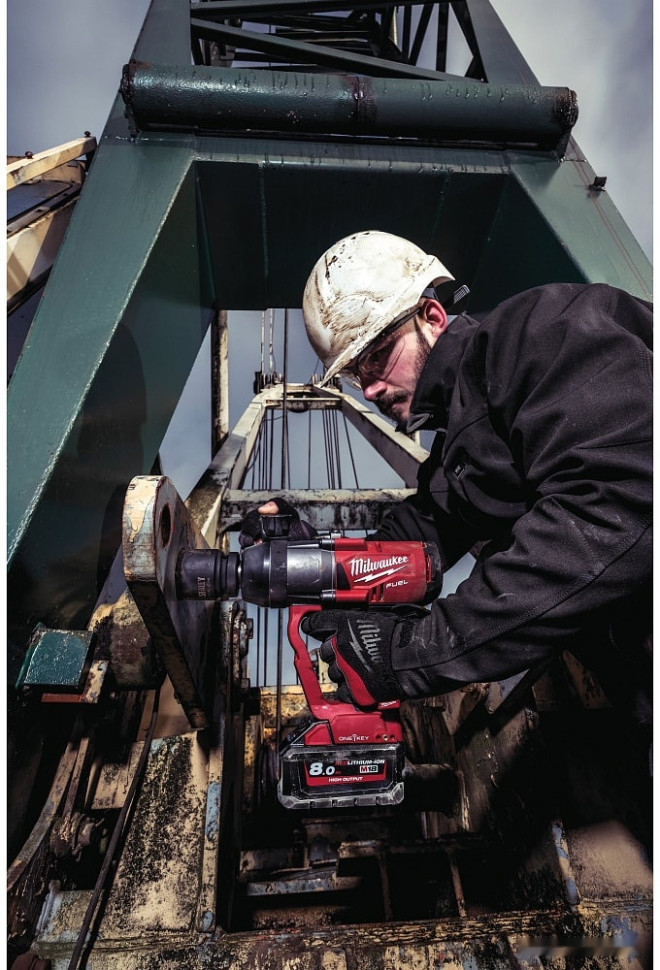 Гайковерт Milwaukee M18 ONEFHIWF1-802X ONE-KEY 4933459733 (с 2-мя АКБ, кейс)