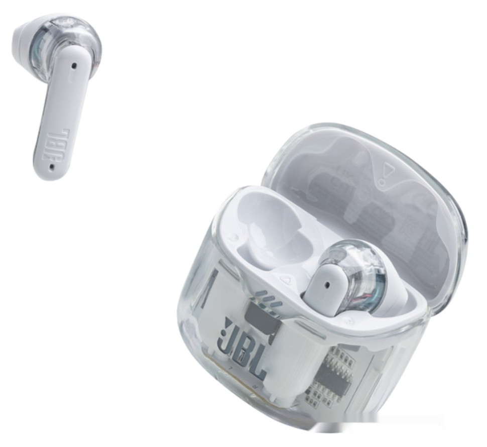 Наушники JBL Tune Flex Ghost (белый, китайская версия) Наушники JBL Tune Flex Ghost (белый, китайская версия)