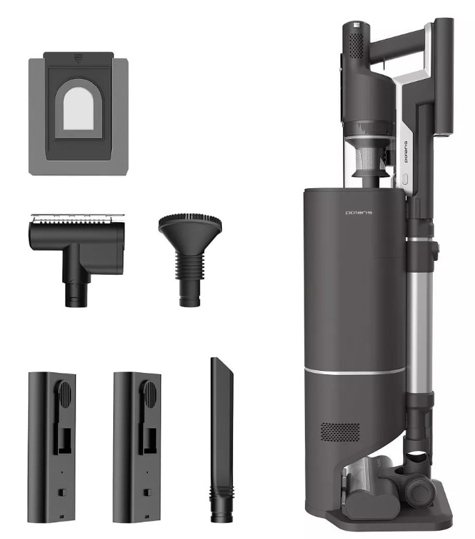 Вертикальный пылесос Polaris PVCSDC 2002 серый Вертикальный пылесос Polaris PVCSDC 2002 серый