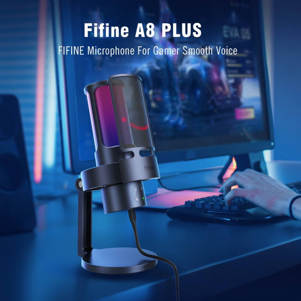 Проводной микрофон FIFINE A8 Plus Проводной микрофон FIFINE A8 Plus