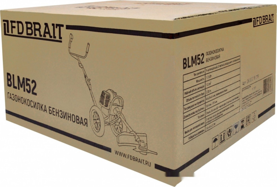 Триммер-газонокосилка Brait BLM52