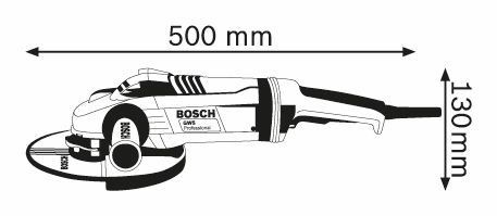 Угловая шлифмашина Bosch GWS 22-230 LVI Professional