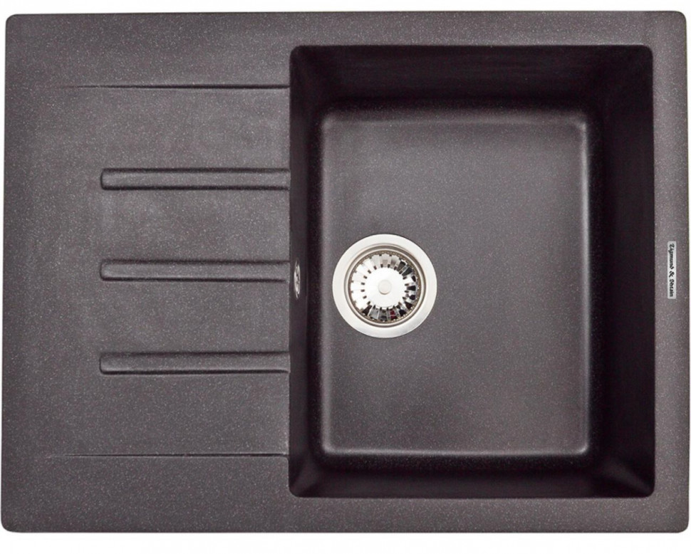 Кухонная мойка Zigmund & Shtain RECHTECK 645 (Темная скала)