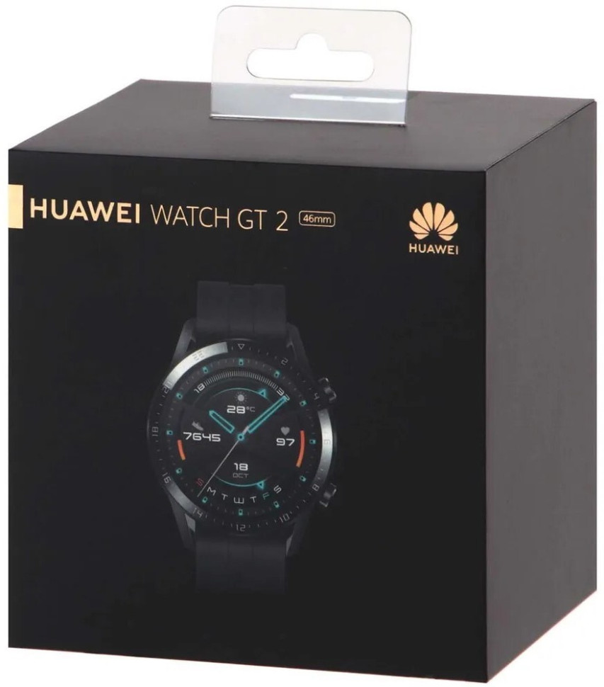 Умные часы Huawei Watch GT2 Sport Edition LTN-B19 46 мм (матовый черный) Умные часы Huawei Watch GT2 Sport Edition LTN-B19 46 мм (матовый черный)