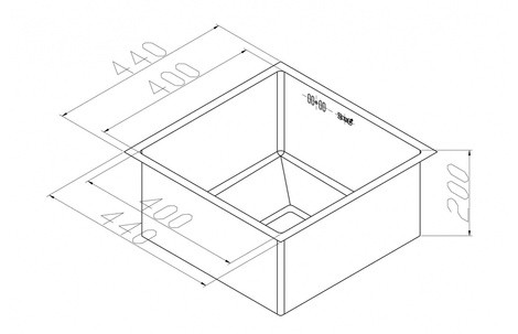 Кухонная мойка Zorg PVD SZR-44 BRONZE