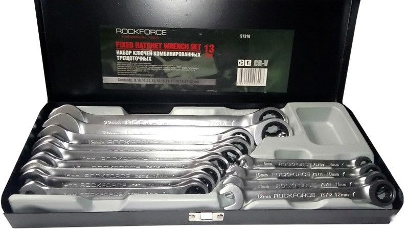 Набор ключей RockForce RF-51310 (13 предметов)